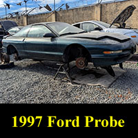 Junked 1997 Ford Probe